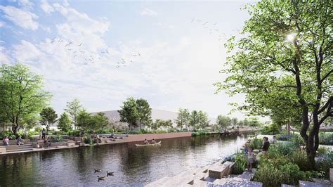 Een artistieke impressie van het toekomstige Efteling-uitbreidingsplan.