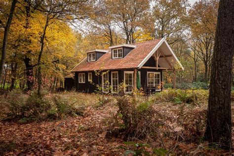 Vakantiehuisje aan de rand van een bos