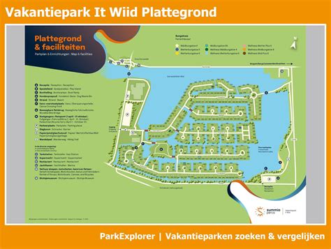 Plattegrond van vakantiepark Boschvoort met aanduiding van de opvanglocatie voor asielzoekers en de omliggende faciliteiten.