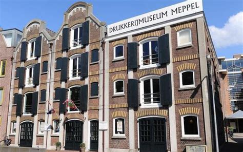 Exterieur van het Nederlands Drukkerijmuseum
