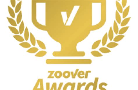 Collage van positieve gastenbeoordelingen en de Zoover award.