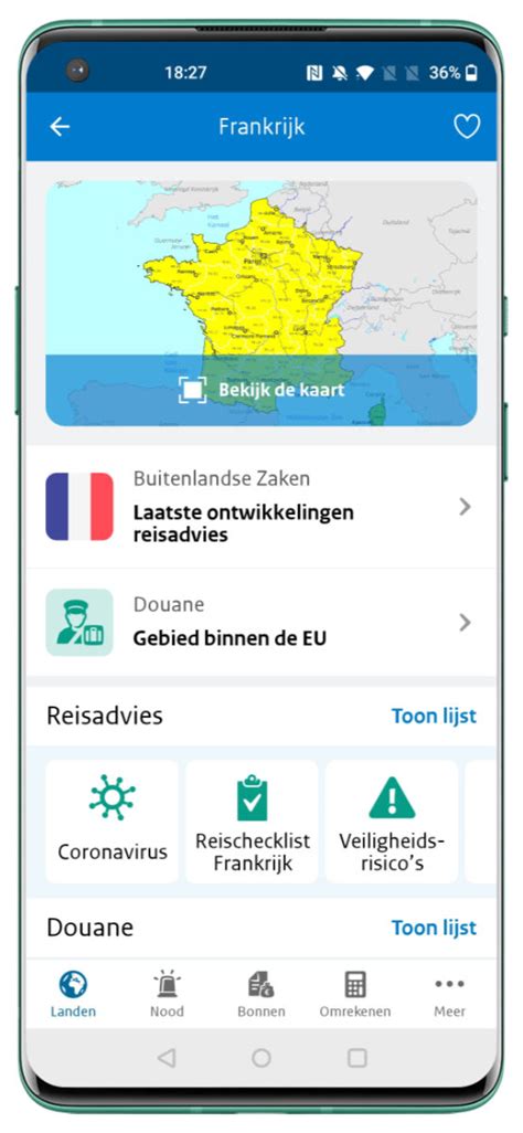 Illustratie van een reisapp met verschillende functies voor zakelijk reizen