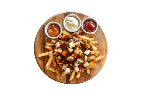 afbeelding van een bord poutine