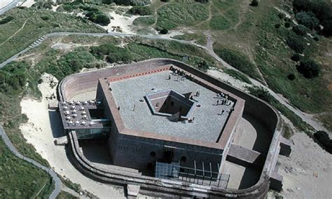 Fort Napoleon met uitzicht op de haven van Oostende