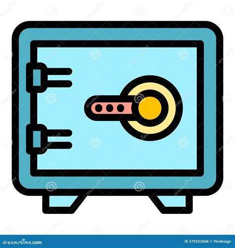 Illustratie van een kluisje met een borg-symbool
