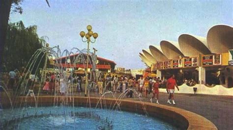 Historische foto van de opening van Tivoli World in 1972