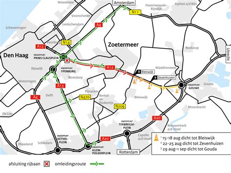 Overzicht van de verschillende vervoersopties tussen Den Haag en Faro
