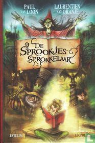 Collage van covers van diverse Efteling-boeken, inclusief Sprookjessprokkelaar.