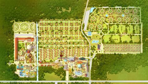 Illustratie van de rookvrije zones in Attractie- & Vakantiepark Slagharen