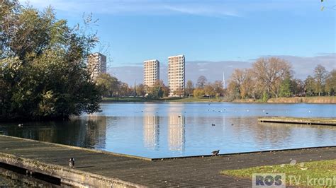 Landschapsfoto van het Prins Hendrikpark met de IJzeren Vrouw