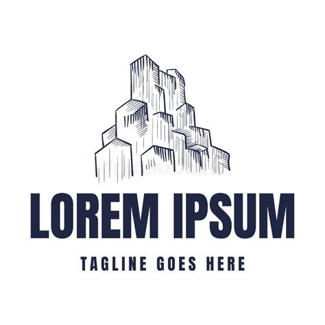 Illustratie van het Mountain Peak logo met daarop wintersportattributen zoals ski's en een snowboard.