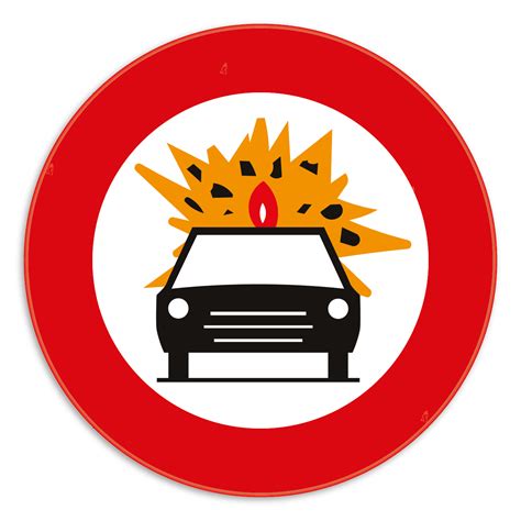 Verkeersbord dat recreatief overnachten verbiedt