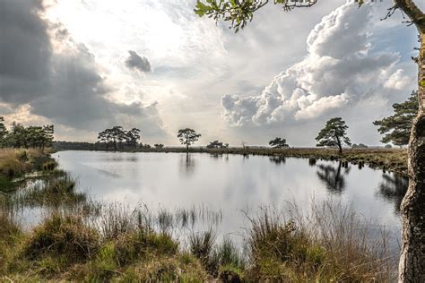 Landschap van het Hart van Drenthe met vennen en heidevelden
