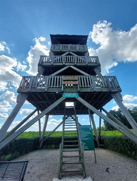 Historische foto van de oorspronkelijke uitkijktoren van de Julianatoren