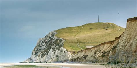 Krijtrotsen van Cap Blanc-Nez aan de Opaalkust