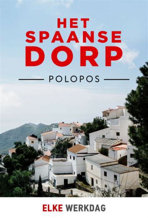 Infographic van het Spaanse dorp Polopos, met een weergave van de serie en het concept