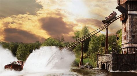 concept art van de Vliegende Hollander attractie