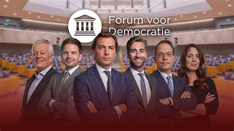 foto van een bijeenkomst van Forum voor Democratie