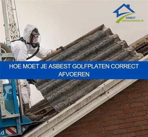 Voorbeeld van correct verpakt asbestafval