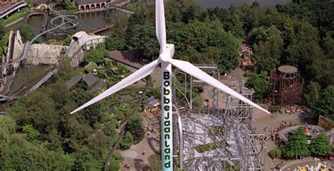Windturbine van Bobbejaanland