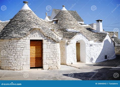 Typische Trulli-huisjes in Alberobello