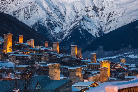 Svan-torens in Mestia