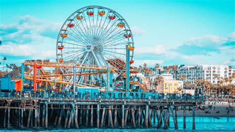 De iconische Santa Monica Pier met het reuzenrad