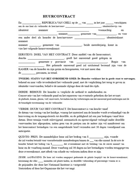 Illustratie van een huurovereenkomst met daarin een verbod op onderhuur.