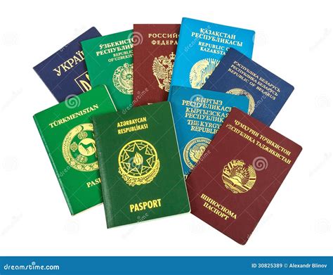 Verschillende soorten paspoorten en reisdocumenten