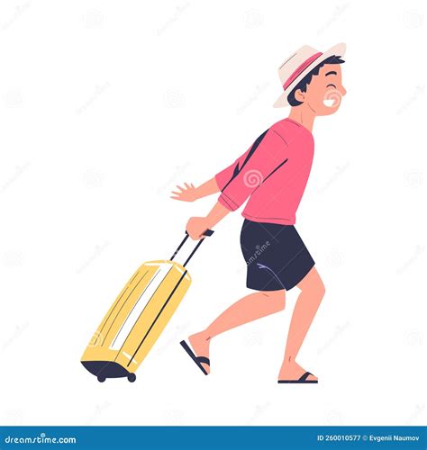 Vrolijke toerist met huurauto op Cozumel