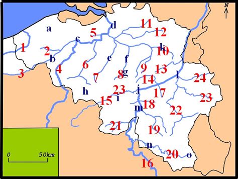Kaart van Illinois met belangrijke steden en rivieren.