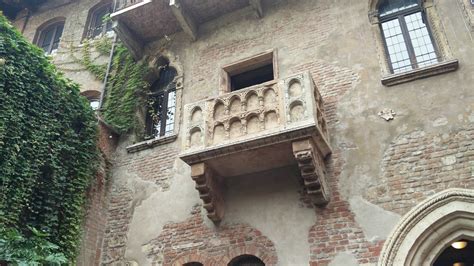 het balkon van Julia in Verona