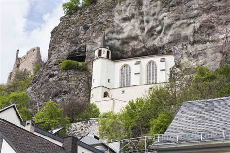 Felsenkirche, de kerk in de rots, in Idar-Oberstein