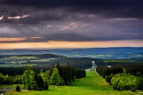 landschap van Nationaal Park Hunsrück-Hochwald