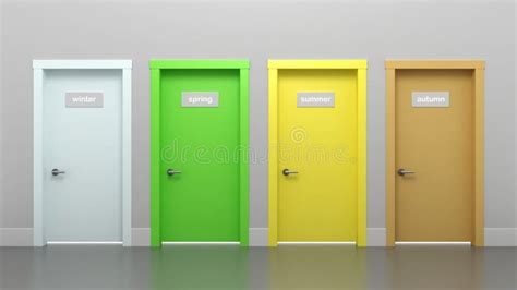 een illustratie van verschillende deuren met symbolen van rechtvaardigheid en hulp