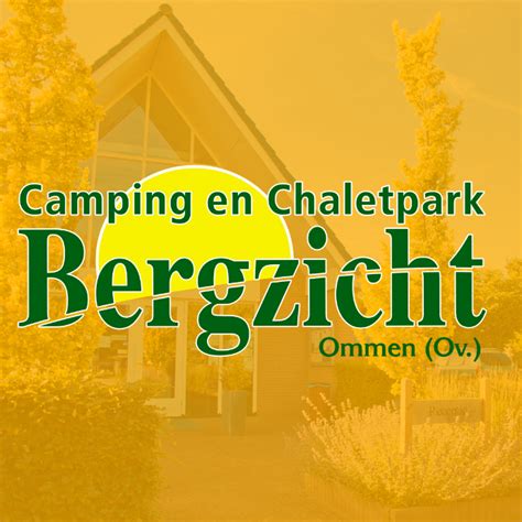Plattegrond van Camping en Chaletpark Bergzicht met kampeerplaatsen en accommodaties