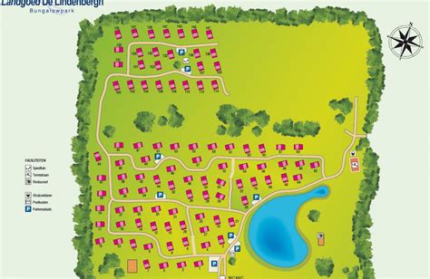 Luchtfoto van Vakantiepark Landgoed de Lindenbergh met de natuurlijke omgeving