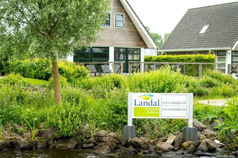Wandelkaart met routes bij een Landal park