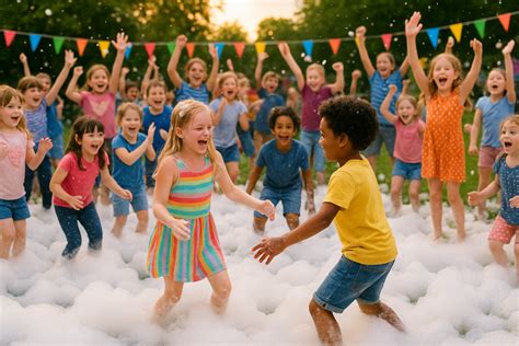 Kinderen die plezier maken in een sneeuwlandschap