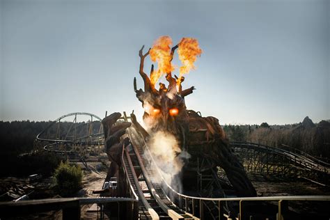 De Colossos achtbaan in Heide Park