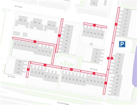 Plattegrond met de locatie van de opslagfaciliteit ten opzichte van Slagharen.