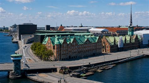 architectuur van Kopenhagen met de iconische kanalen