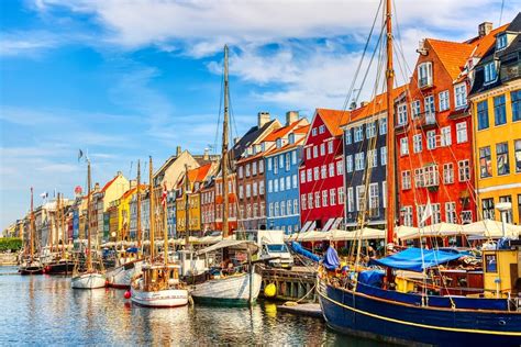 schilderachtige aanblik van Nyhavn in Kopenhagen
