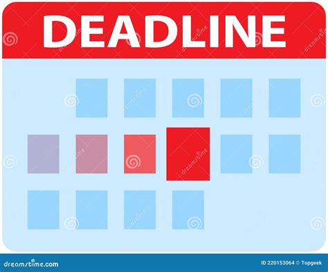 Illustratie van een kalender met gemarkeerde 