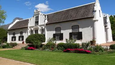 Historische Kaap-Hollandse architectuur in Stellenbosch