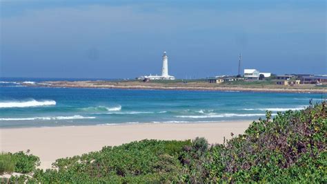 Strand van Cape St Francis met typische kustlandschap