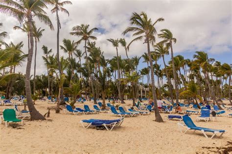 Uitzicht op het strand van Punta Cana