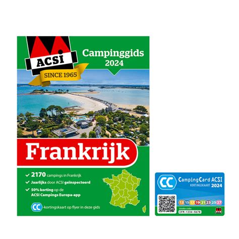 Collage van verschillende ACSI campinggidsen